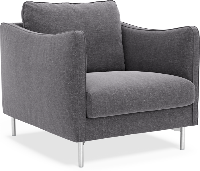 Madison Lux - Fåtölj, 70 cm - Grå