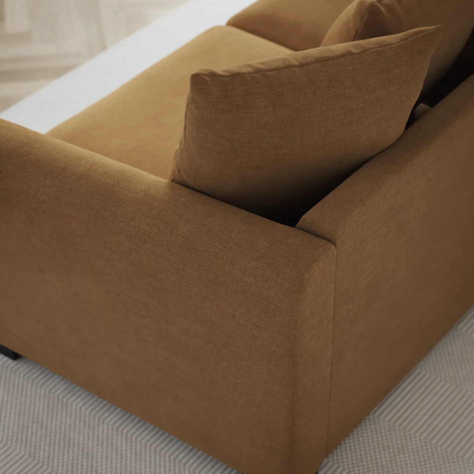 Town - 3-sits soffa - Gul