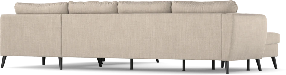 County - Hörnsoffa, 3+2-sits med schäslong vänster - Beige