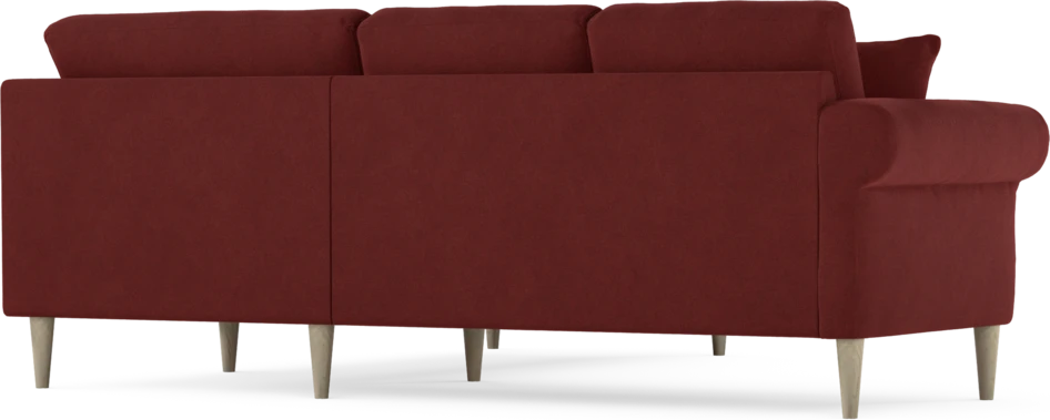Eden - Hörnsoffa, 2+2-sits - Röd