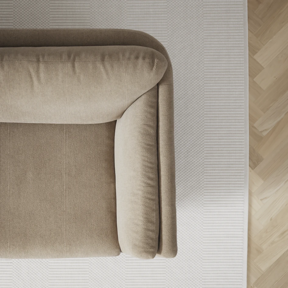 Madison Lux - Hörnsoffa 2+3-sits, hörn 2 - Beige