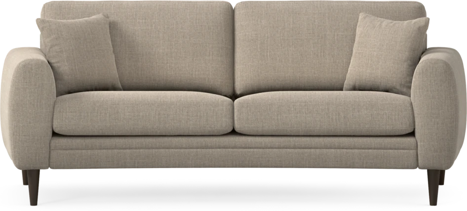 Eden - 2,5-sits soffa svängd - Beige