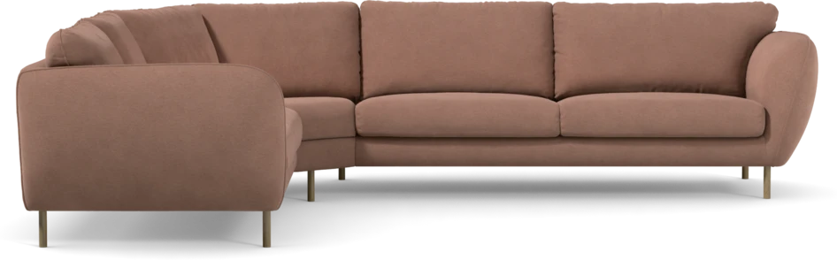 Madison Lux - Hörnsoffa 2+3-sits, hörn 2 - Rosa