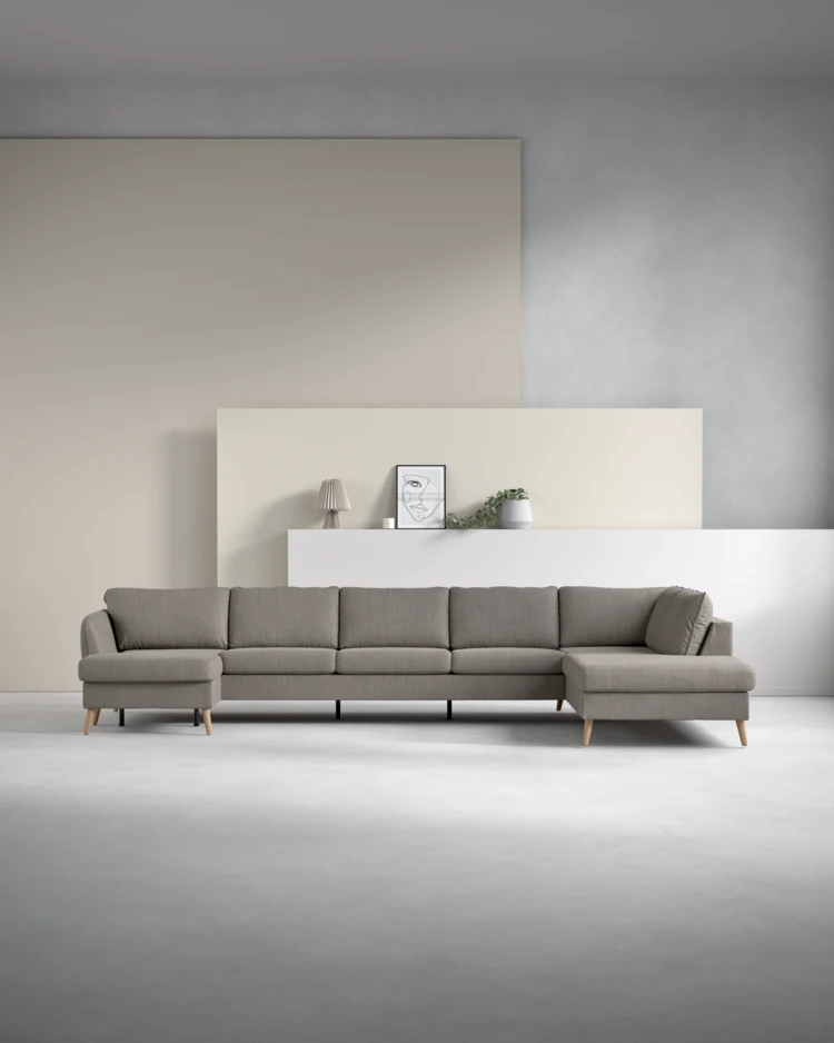 County - 4-sits soffa med schäslong vänster och divan höger - inspiration