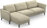 Bridge - 3-sits soffa med schäslong vänster - Beige