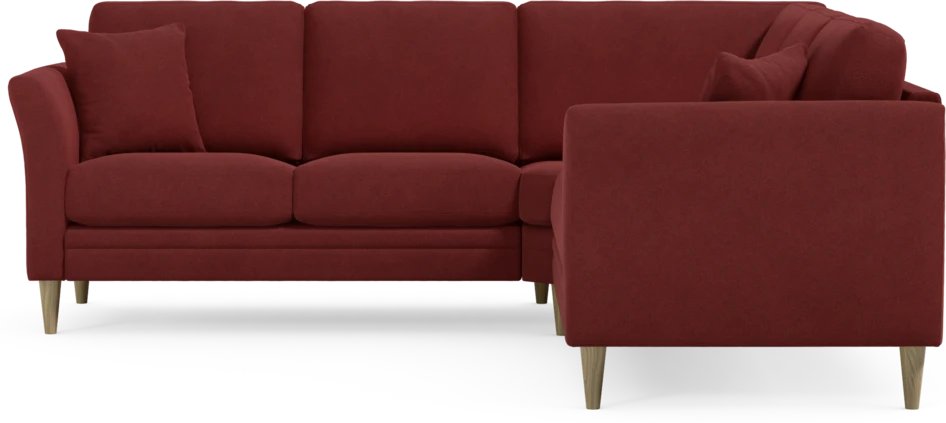 Eden - Hörnsoffa, 2+2-sits - Röd