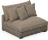 Rossi - 2-sits utan armstöd - Beige