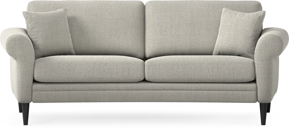 Eden - 2,5-sits soffa svängd - Grå