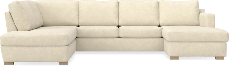 Friday - 3-sits soffa med divan vänster och schäslong höger - Beige