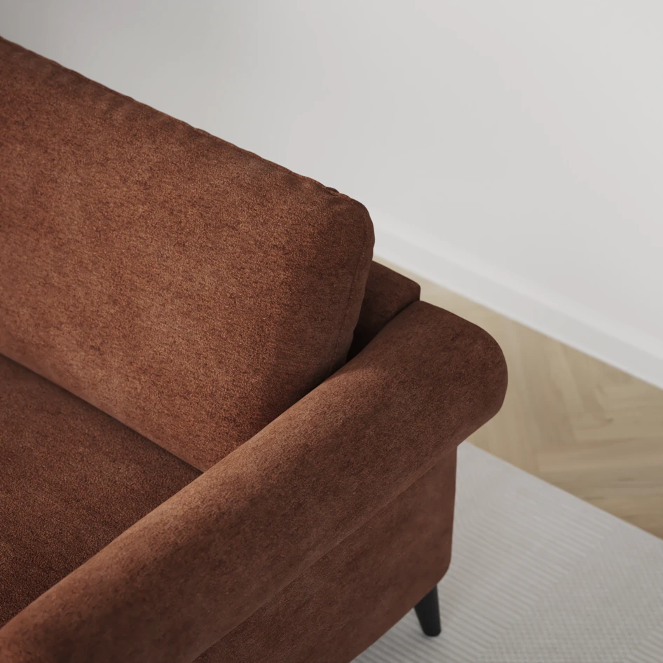 Bridge - 3-sits soffa - Orange