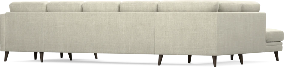 Eden - 3-sits soffa med divan vänster och schäslong höger - Beige