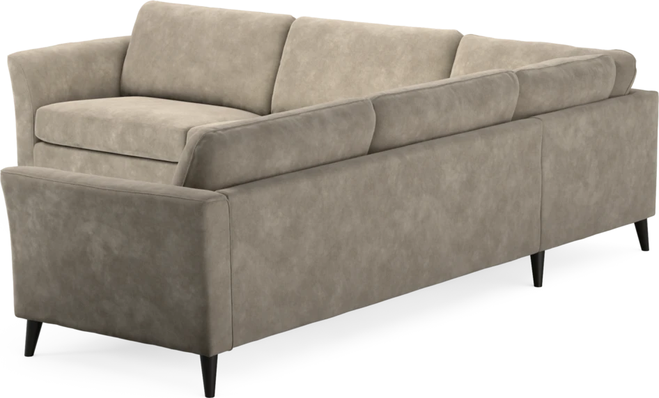 Bridge - Hörnsoffa, 3+3-sits - Beige