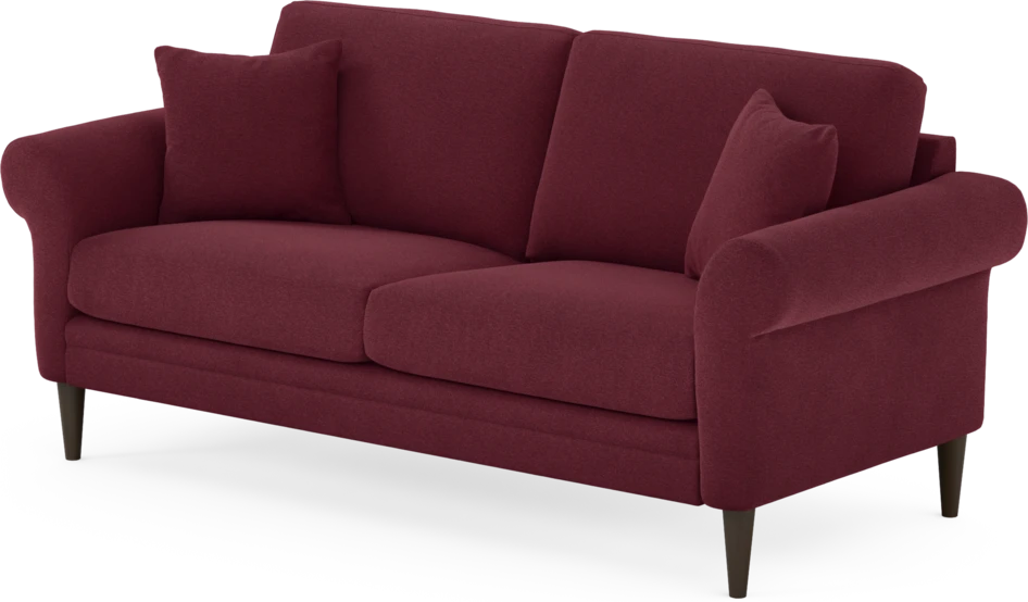 Eden - 2,5-sits soffa - Röd