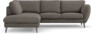 Madison - 2-sits soffa med divan vänster - Brun