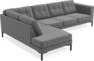 Rio - 3-sits soffa med divan vänster - Grå
