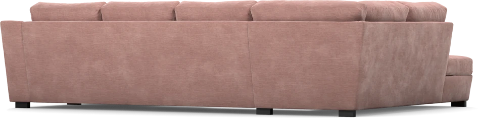 Friday - 3-sits soffa med divan vänster och schäslong höger - Rosa