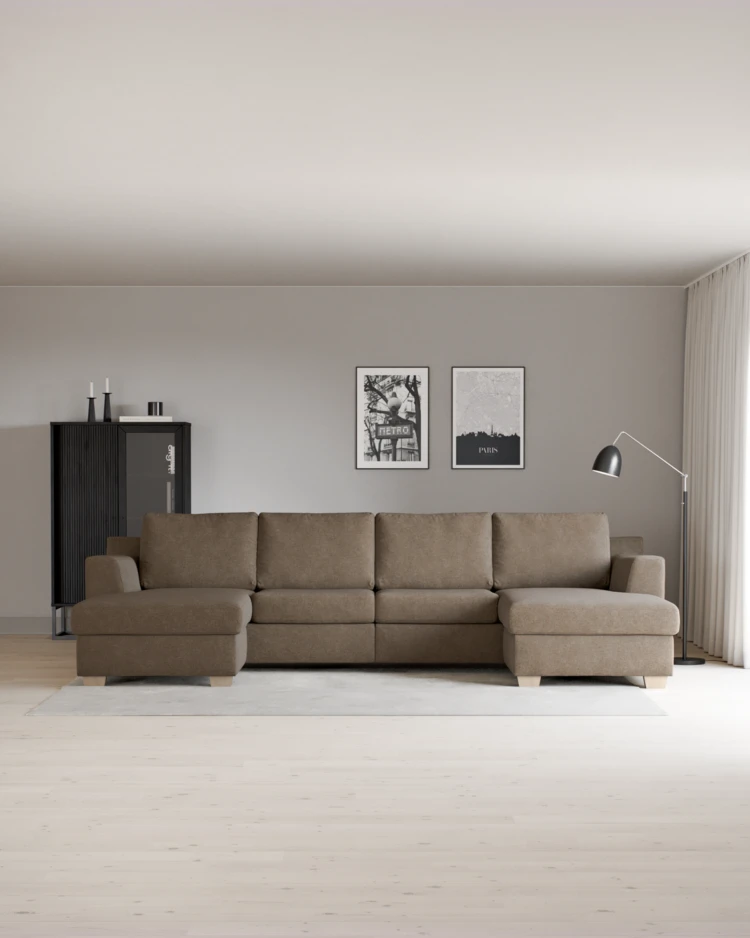 Friday - 2-sits soffa med två schäslonger - inspiration