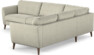 Bridge - Hörnsoffa, 3+2-sits - Beige