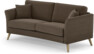 Eden - 2,5-sits soffa svängd - Brun