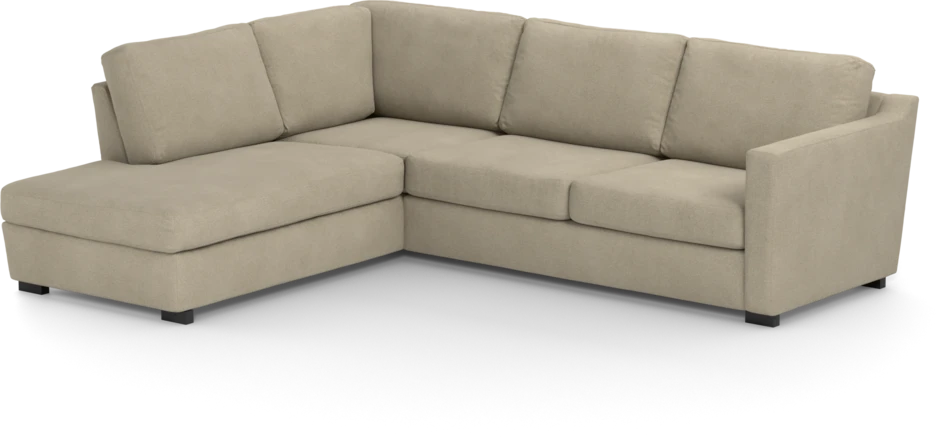 Friday - 2,5-sits soffa med divan vänster - Beige