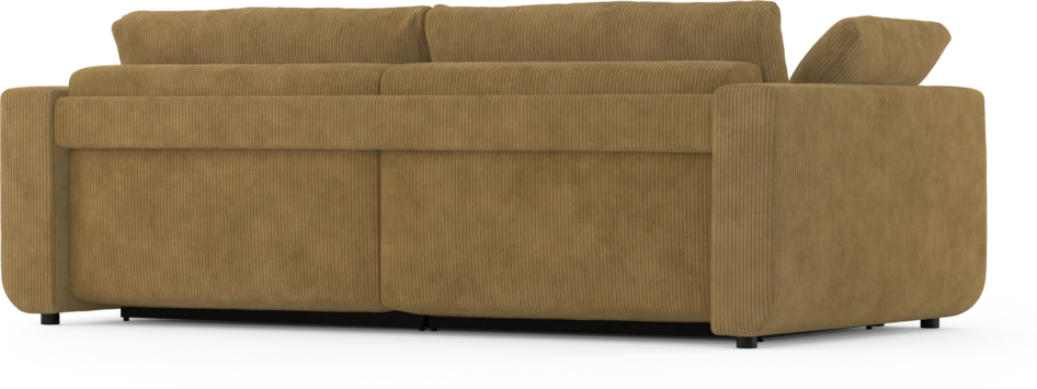 Amie - Bäddsoffa 3-sits - Gul