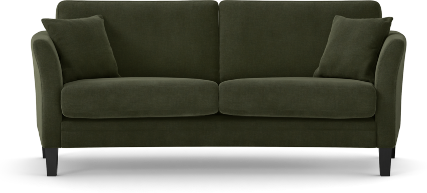 Eden - 2,5-sits soffa svängd - Grön