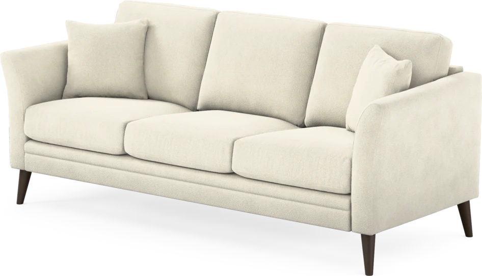 Eden - 3-sits soffa - Vit