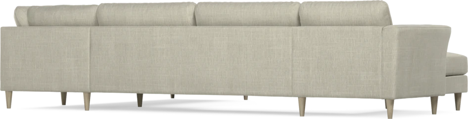 Bridge - Hörnsoffa, 3+2-sits med schäslong vänster - Beige