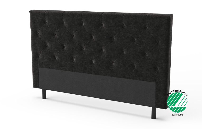 Feel - Sänggavel, B 160-210 cm - Svart