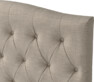 Delux Välvd - Sänggavel, 90-210 cm - Beige