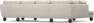 Madison Lux - 2-sits soffa med divan vänster och schäslong höger - Beige