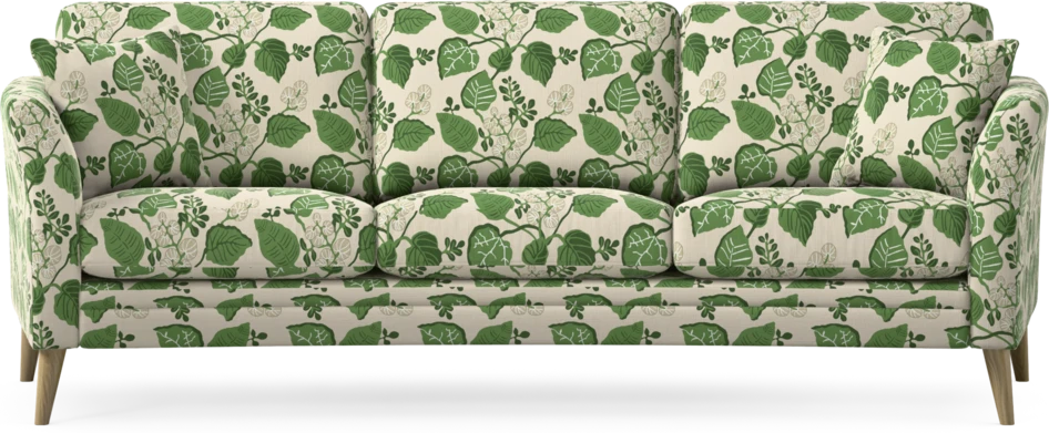 Eden - 3-sits soffa svängd - Flerfärgad