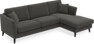 Eden - 2,5-sits soffa med schäslong - Grå