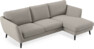 Madison - 2-sits soffa med schäslong höger - Beige