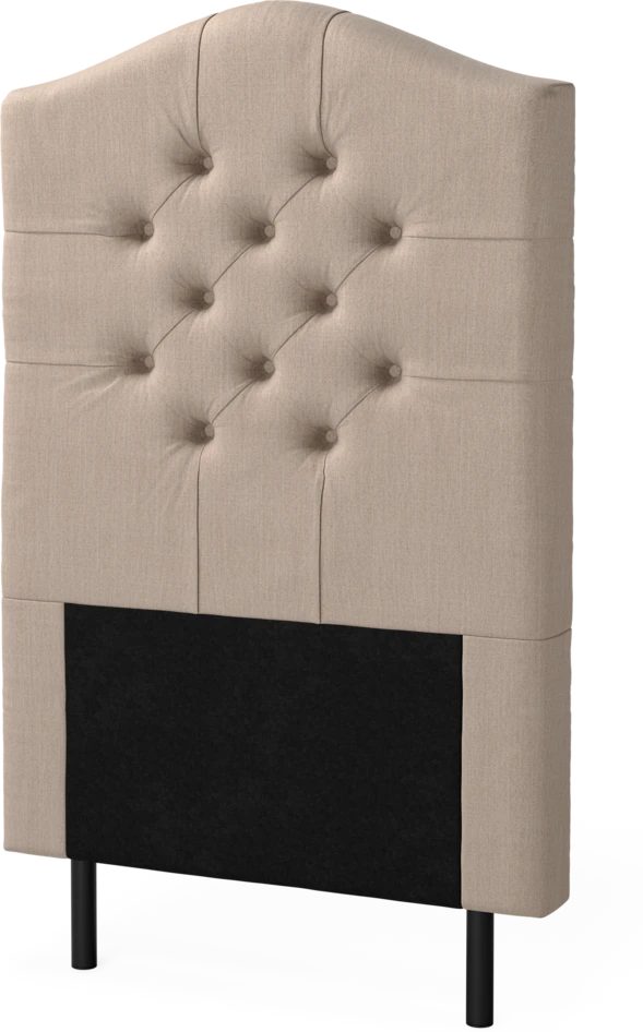 New York välvd - Sänggavel, 90-210 cm - Beige