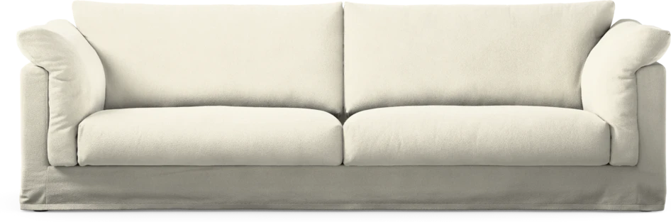 Cherrie Klädsel - Klädsel till 4-sits soffa - Vit