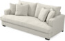 Mila - 3-sits soffa, hel dyna - Vit