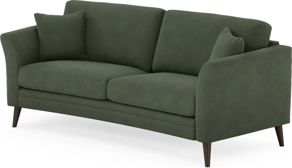 Eden - 2,5-sits soffa svängd - Grön