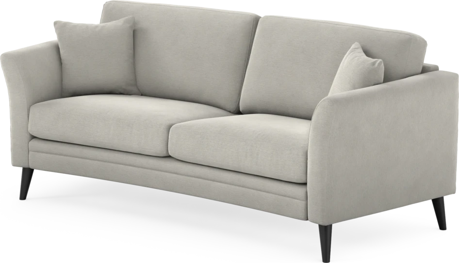 Eden - 2,5-sits soffa svängd - Grå