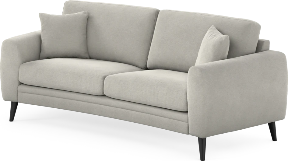 Eden - 2,5-sits soffa svängd - Grå
