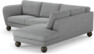 Madison Lux - 2-sits soffa med divan höger - Grå