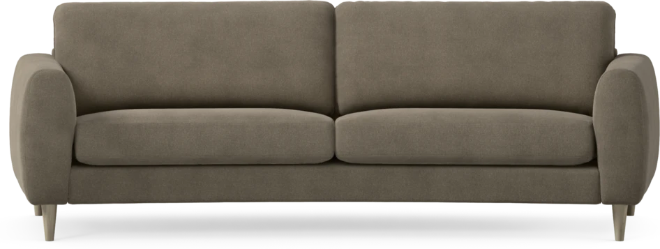 Bridge - 3-sits soffa svängd - Beige