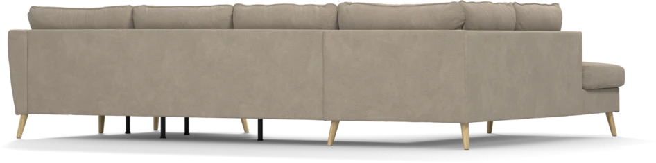County - 3-sits soffa med divan vänster och schäslong höger - Beige