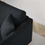 Eden - 2-sits soffa med schäslong - Blå