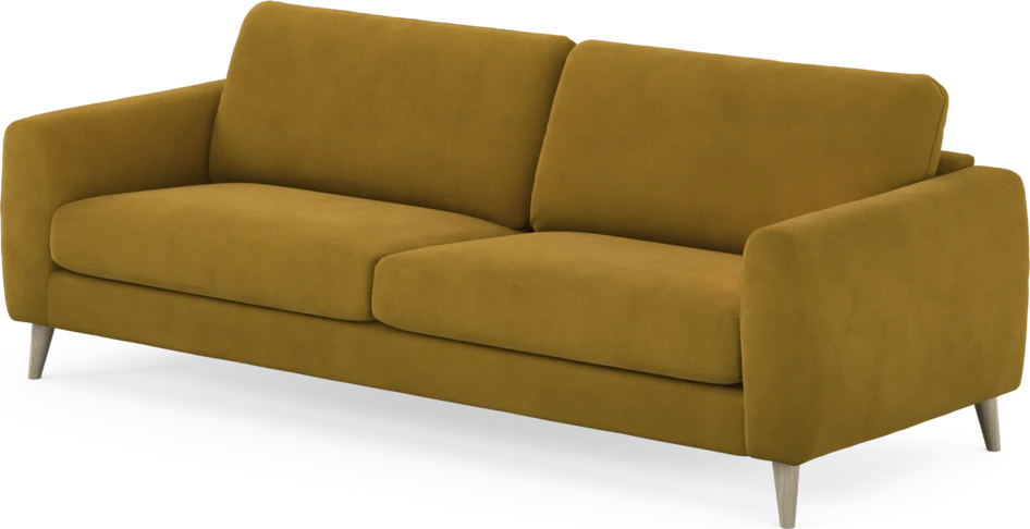Bridge - 4-sits soffa - Gul