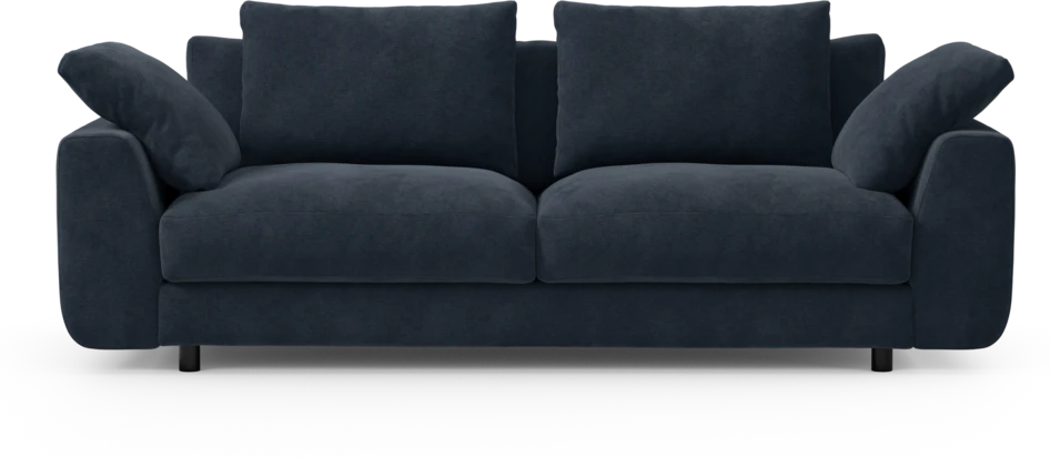Amie - 3-sits soffa - Blå