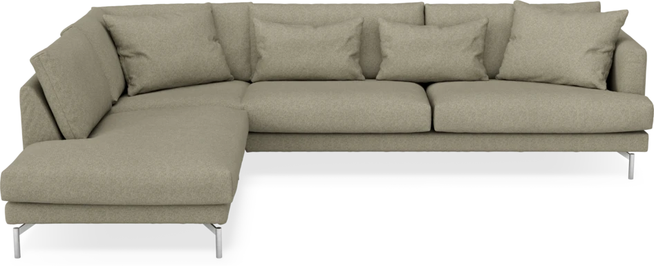 Harper - 3-sits soffa med divan vänster - Beige