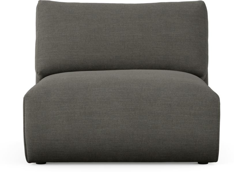 Free - 1,5-sits utan armstöd - Grå