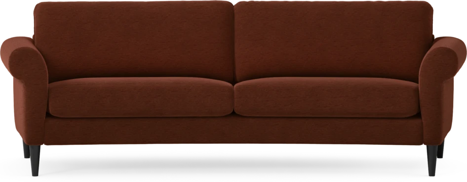 Bridge - 3-sits soffa svängd - Orange
