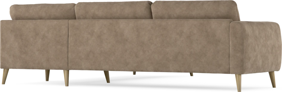 Bridge - Hörnsoffa, 3+3-sits - Beige